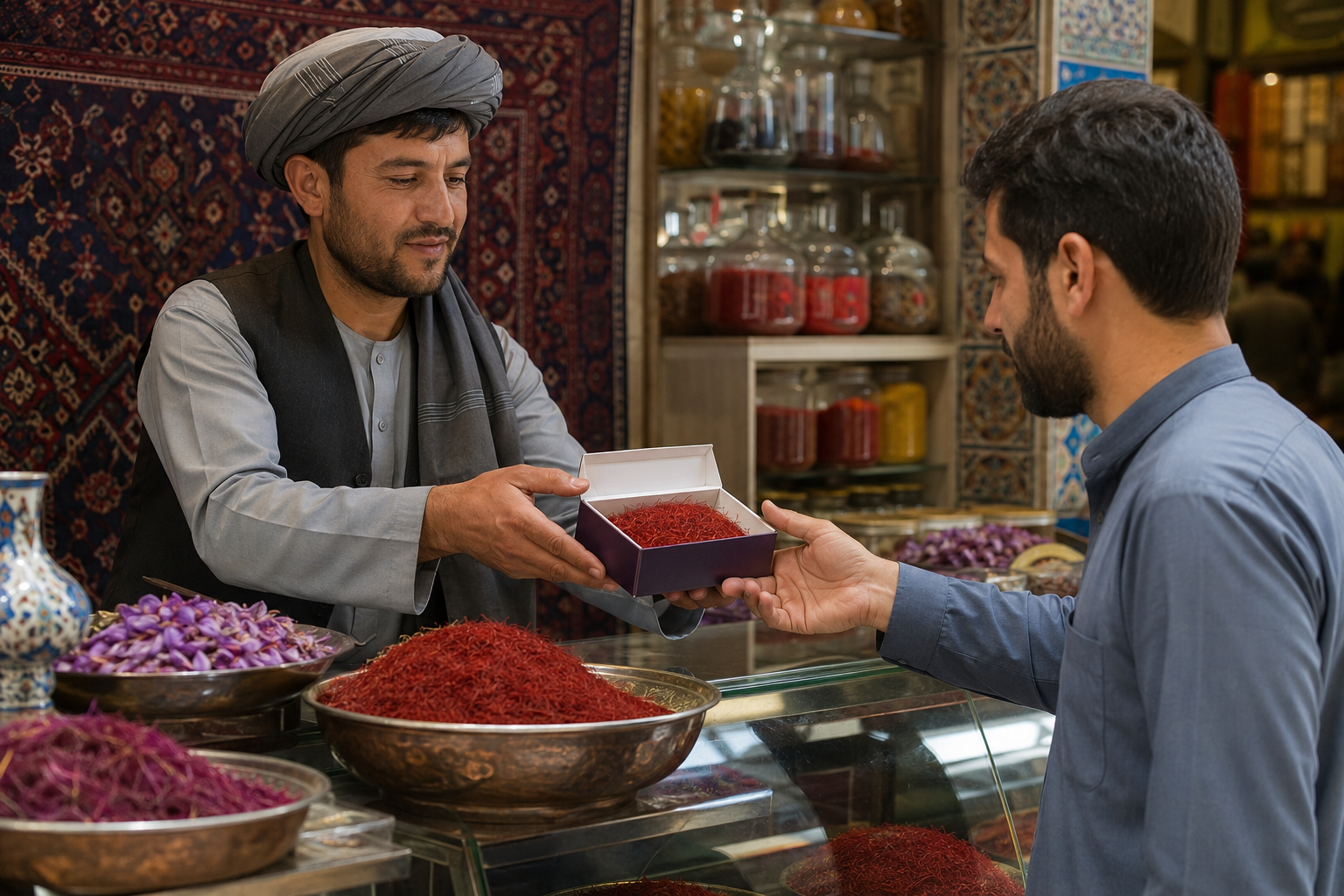 قیمت زعفران افغانستان در هند