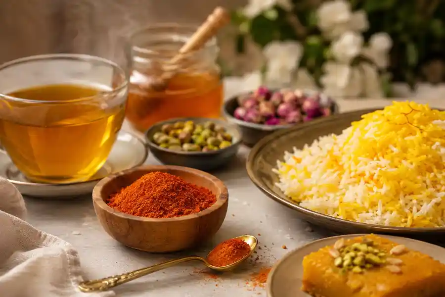 پودر زعفران برای چی خوبه