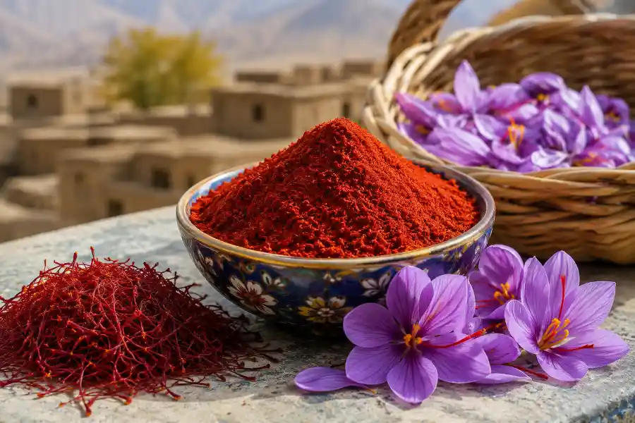 پودر زعفران قائنات چیست