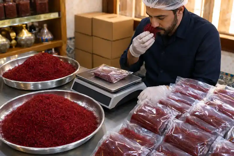 عمده فروشی زعفران در شیراز