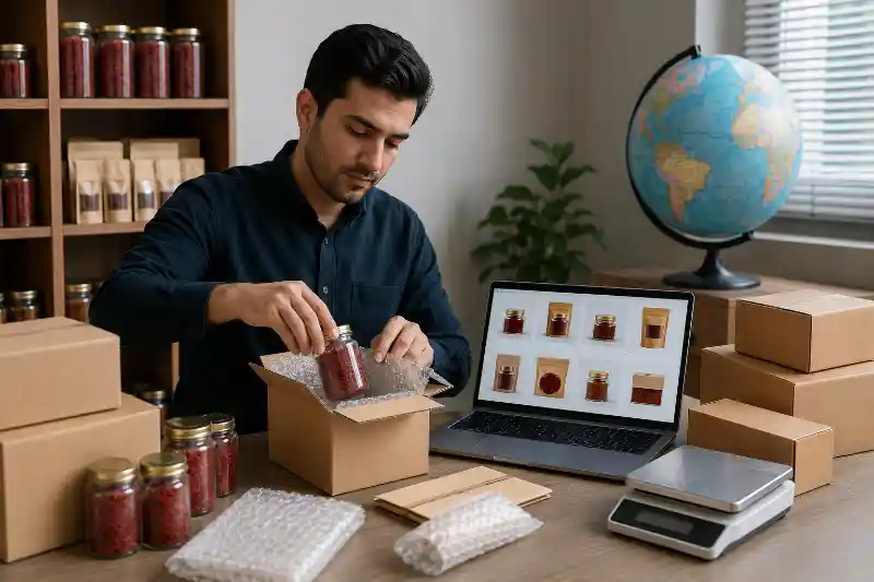 فروش زعفران در آمازون