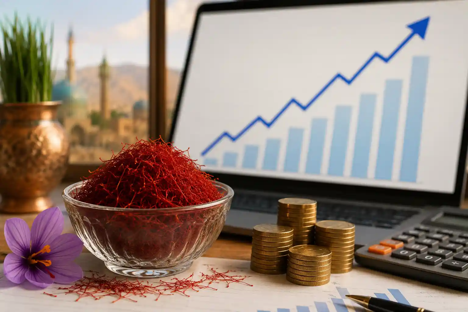پیش بینی قیمت زعفران در سال ۱۴۰۵