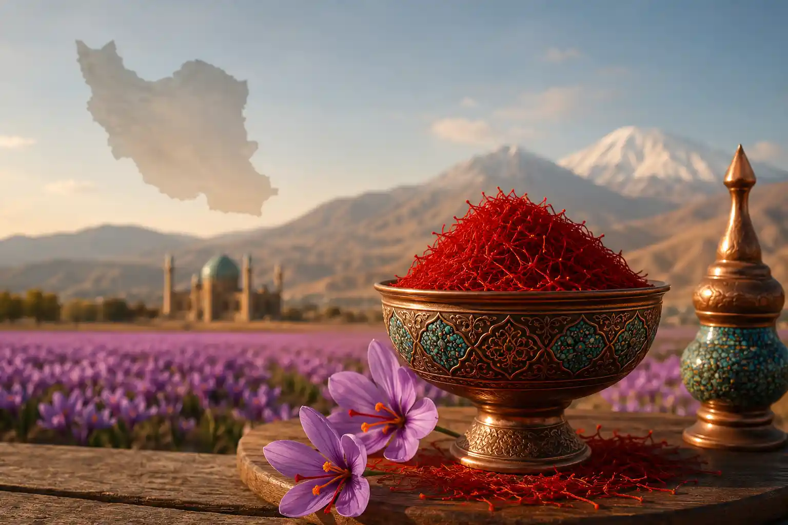 بهترین زعفران دنیا مال کدام کشور است
