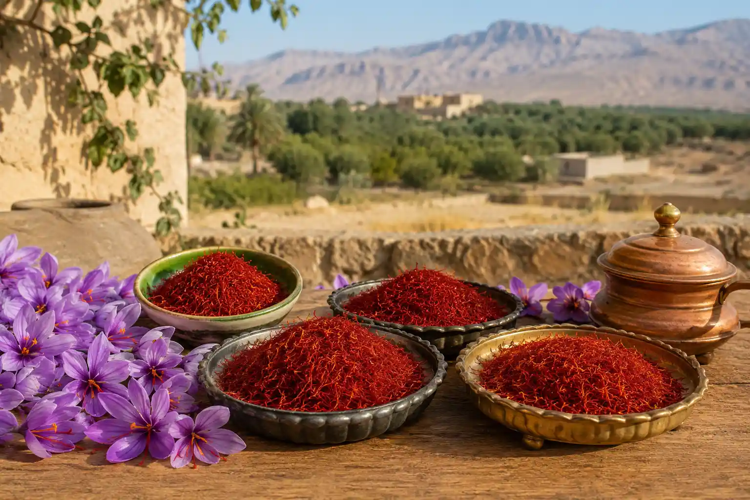 انواع زعفران استهبان