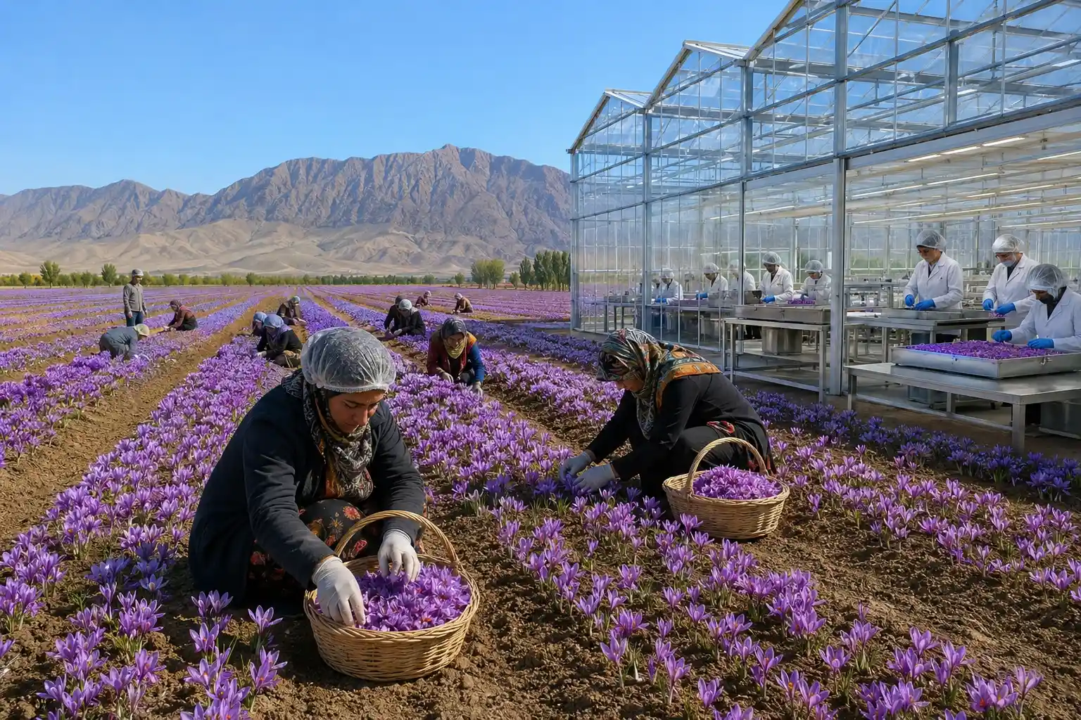 رتبه اول زعفران در جهان 2025