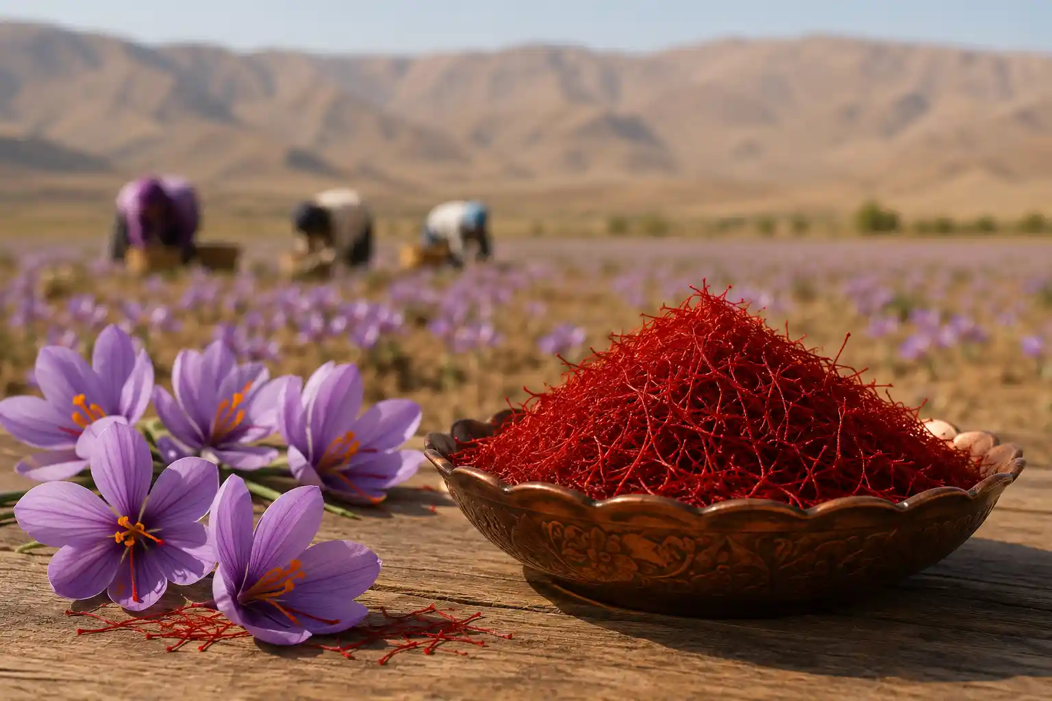 بهترین زعفران دنیا مال کجاست
