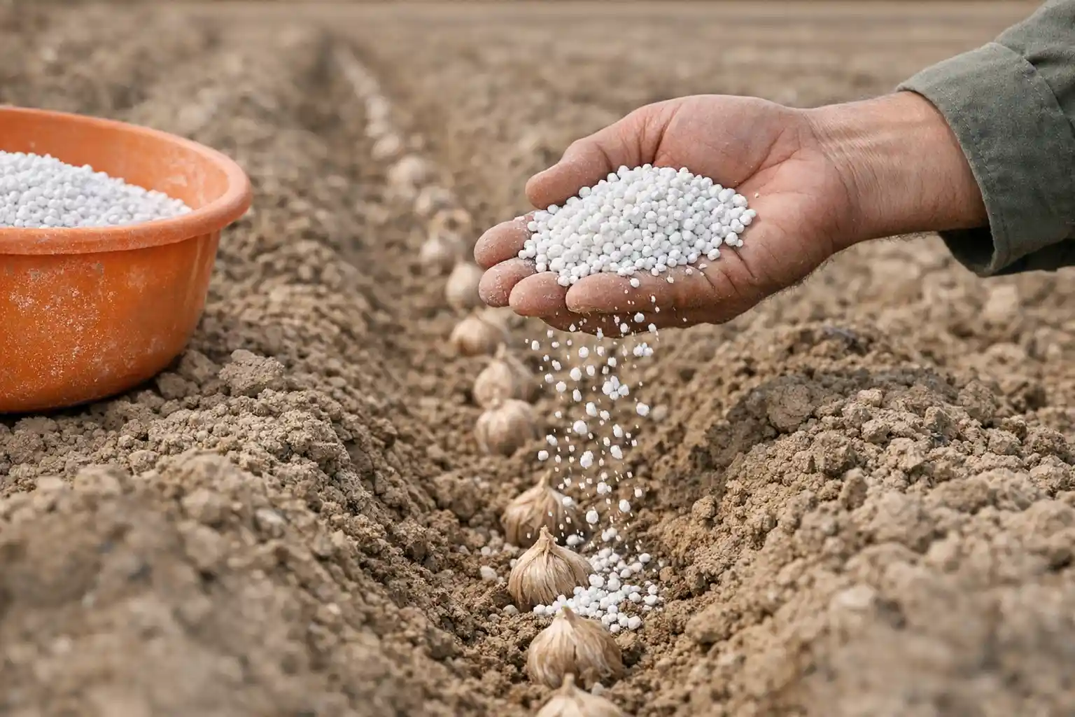 مقدار مصرف کود سولفات پتاسیم گرانوله برای زعفران