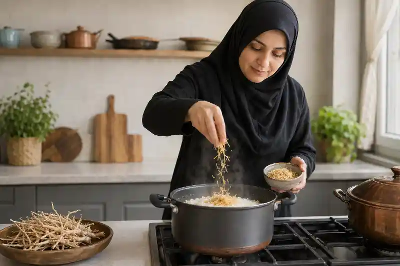 ریشه زعفران برای چی خوبه