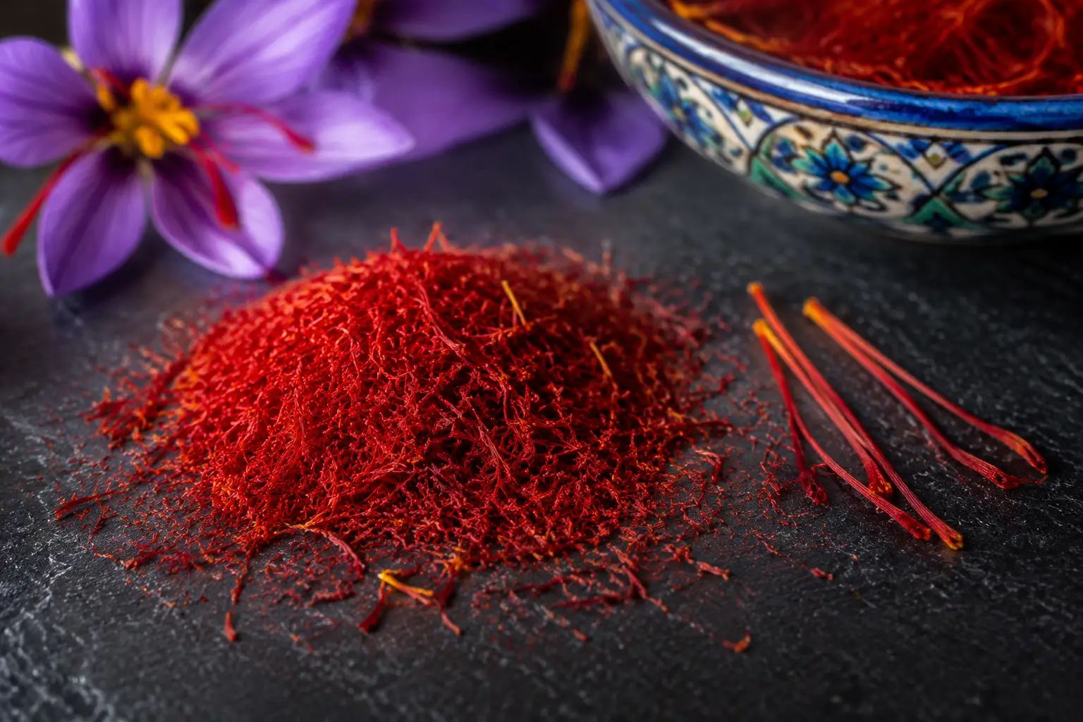 زعفران شکسته چیست