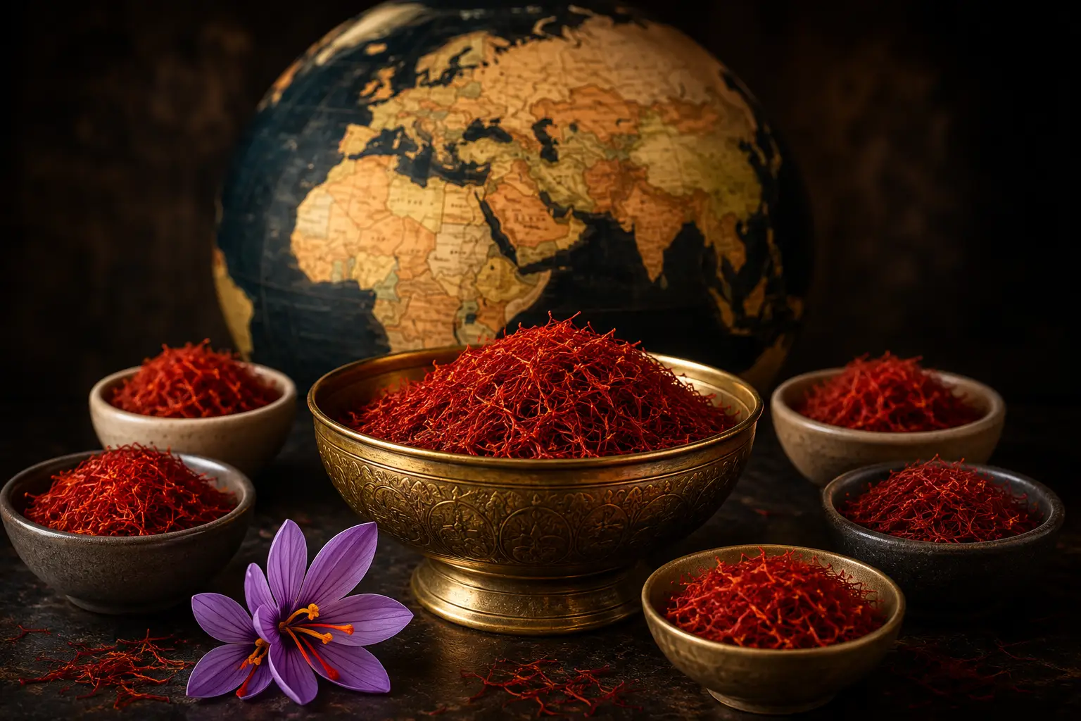 تولید زعفران در جهان