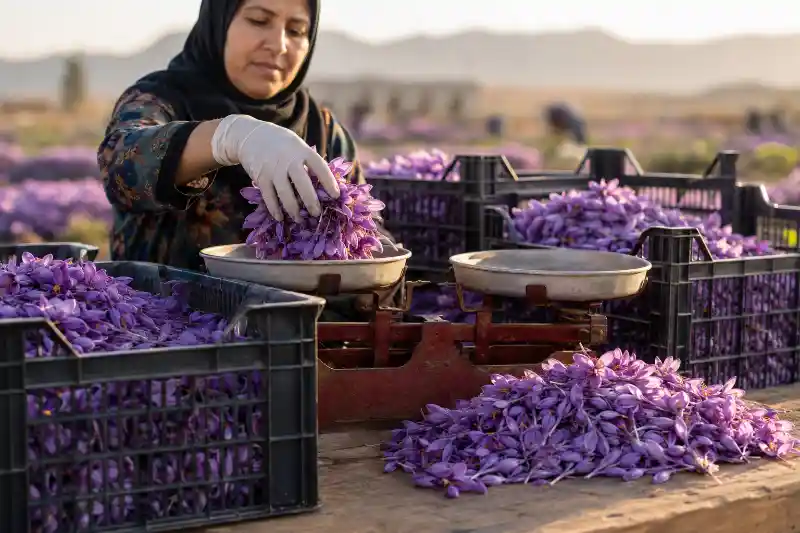 قیمت گل زعفران امسال