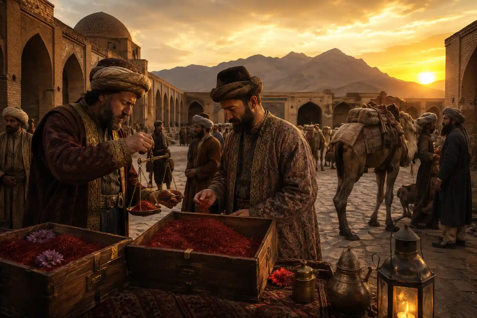 تاریخچه زعفران