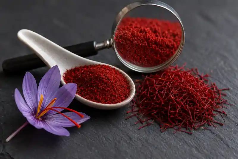 ترکیبات پودر زعفران