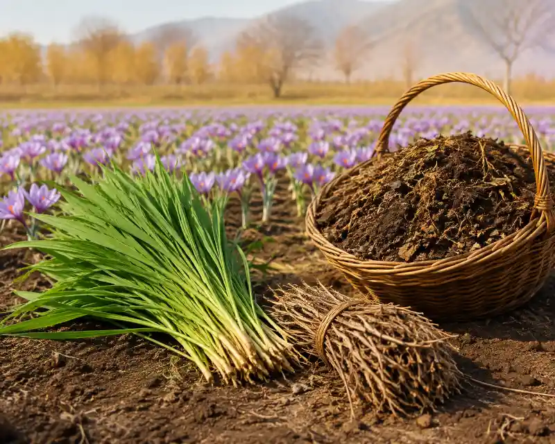 برگ زعفران برای چی خوبه