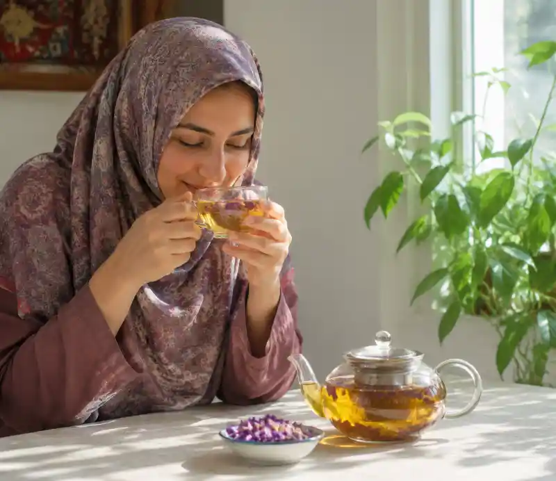 خواص دمنوش گلبرگ زعفران