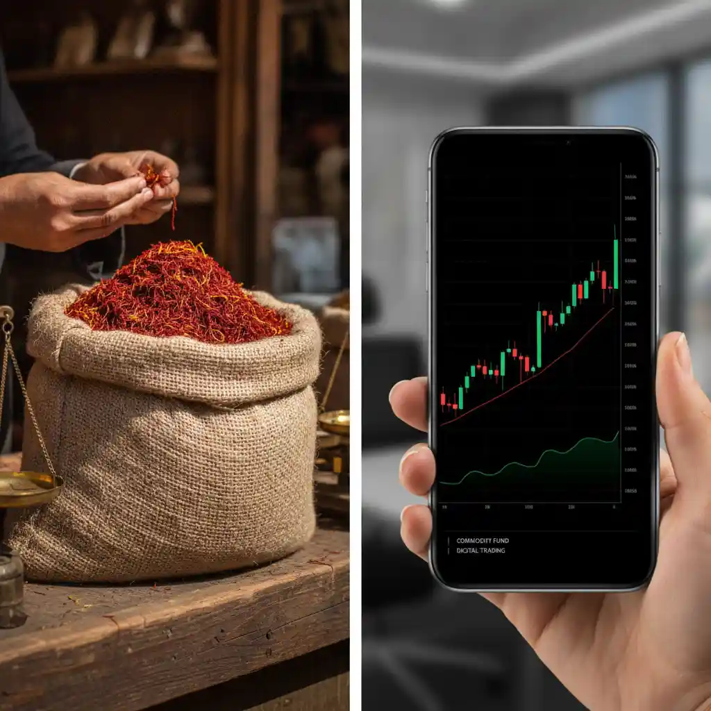 نمودار قیمت زعفران ۱۴۰۲