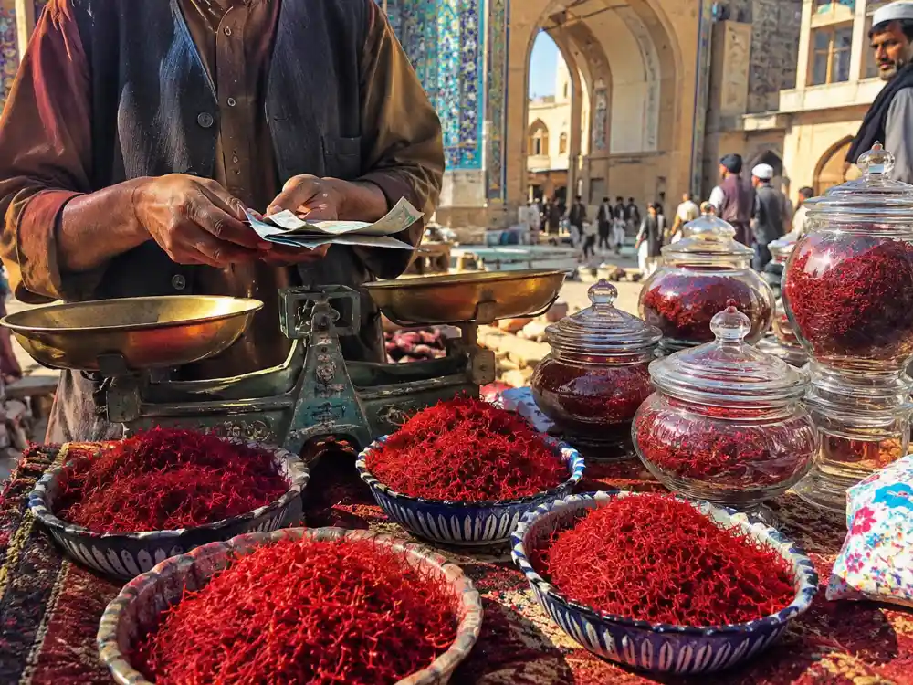 قیمت زعفران در هرات