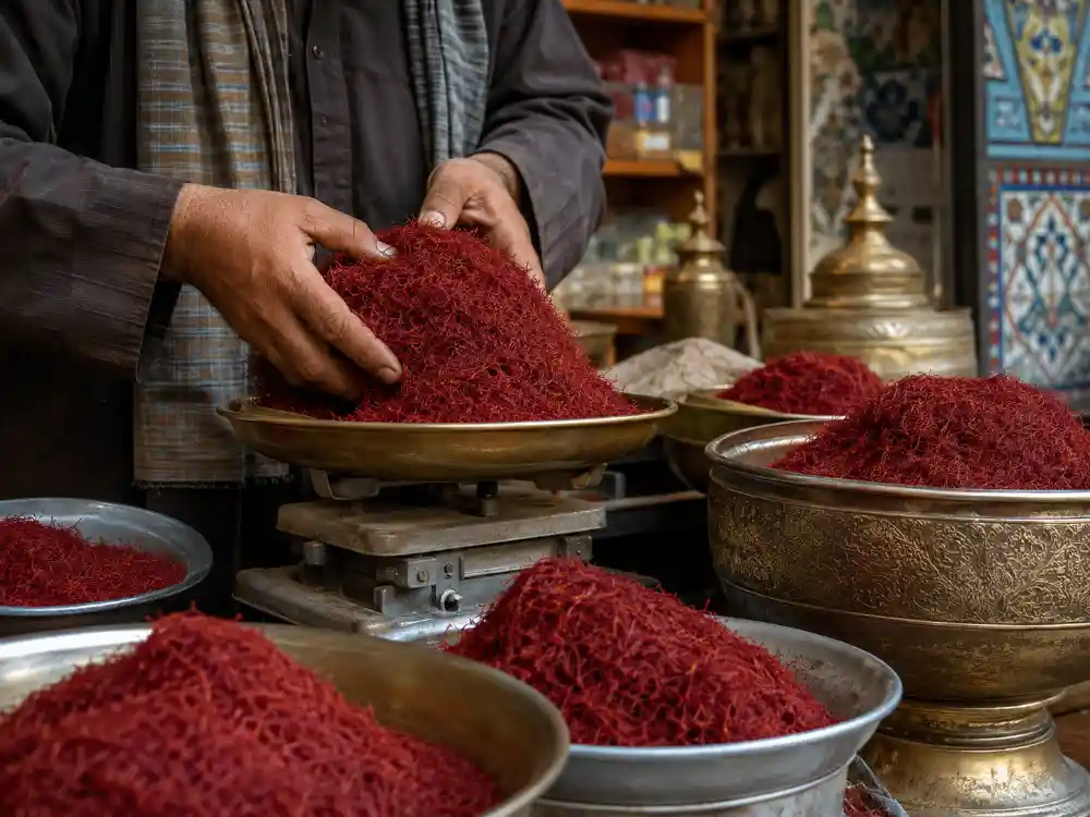 قیمت یک کیلو زعفران در افغانستان