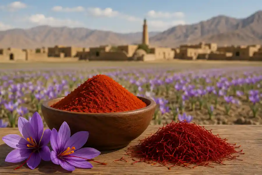 پودر زعفران قائنات چیست