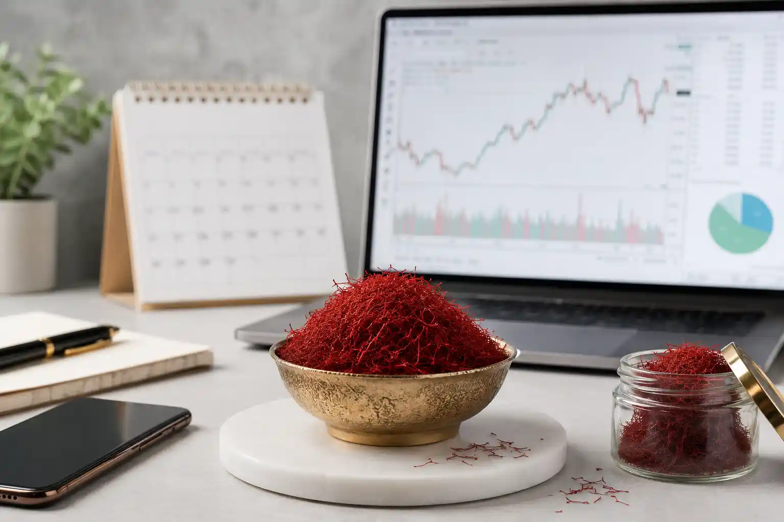 قیمت جهانی زعفران ۲۰۲۵