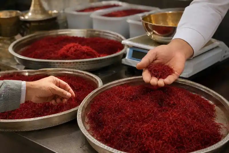 فروش عمده زعفران