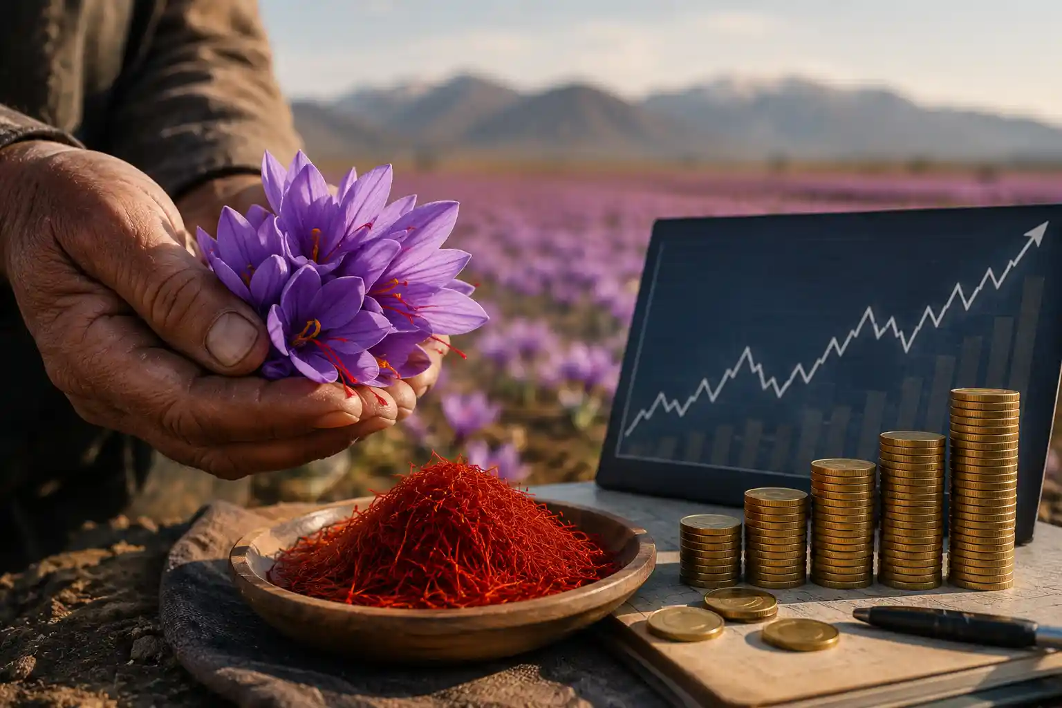 پیش بینی قیمت زعفران در سال 1405