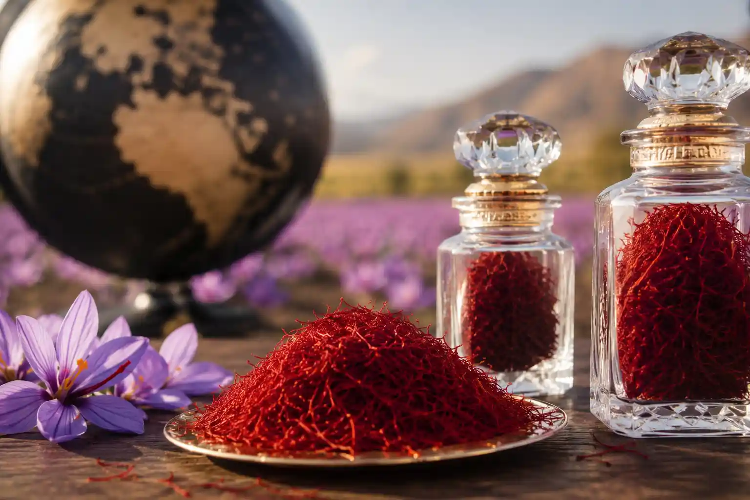 رتبه اول زعفران در جهان
