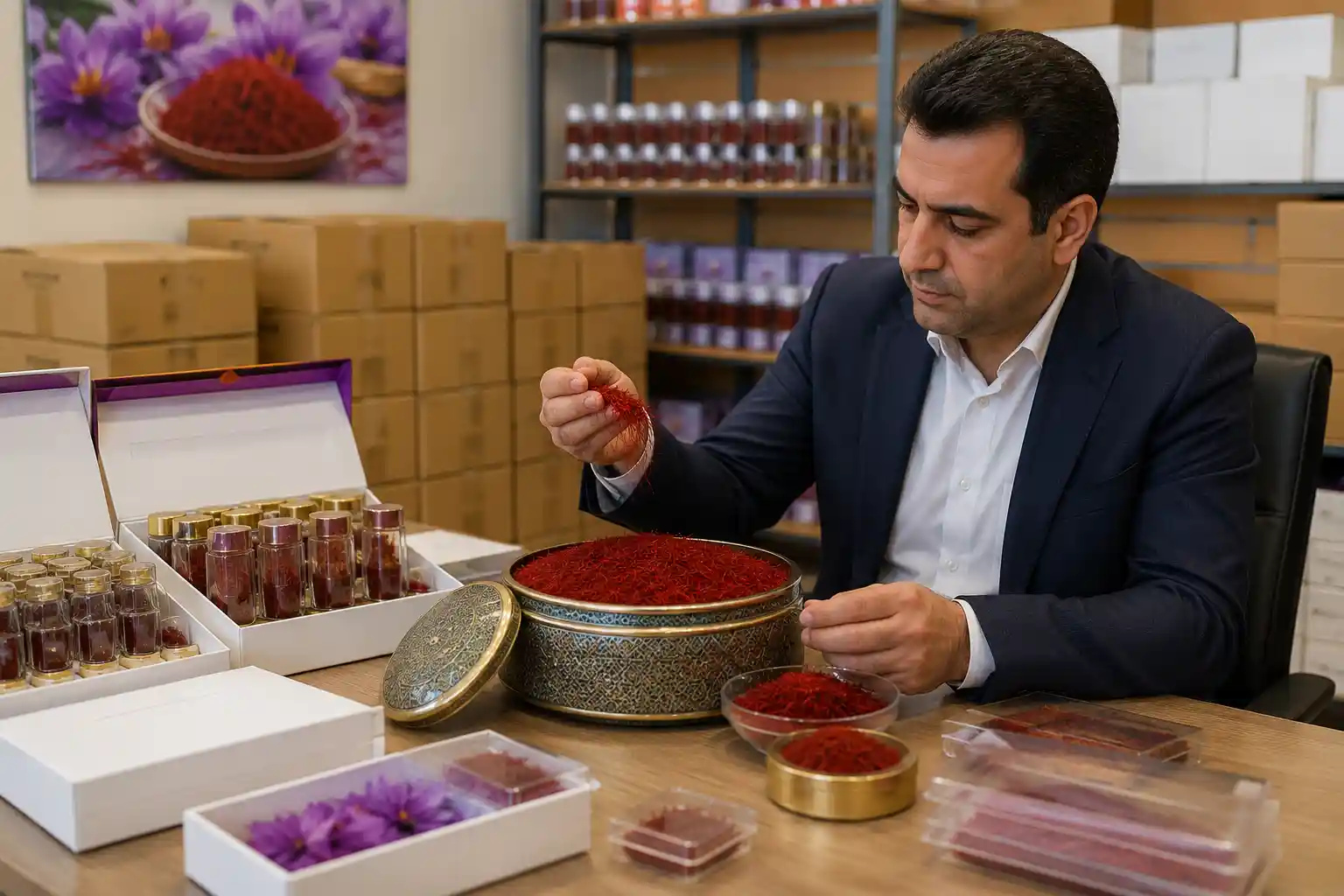 بهترین مارک زعفران در ایران