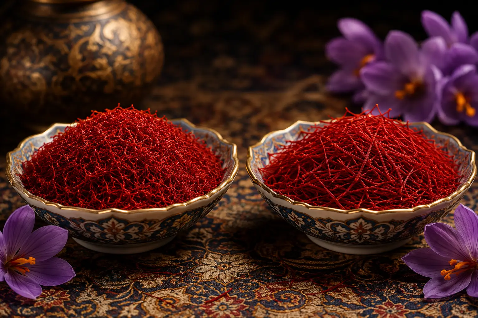 زعفران سرگل بهتر است یا نگین