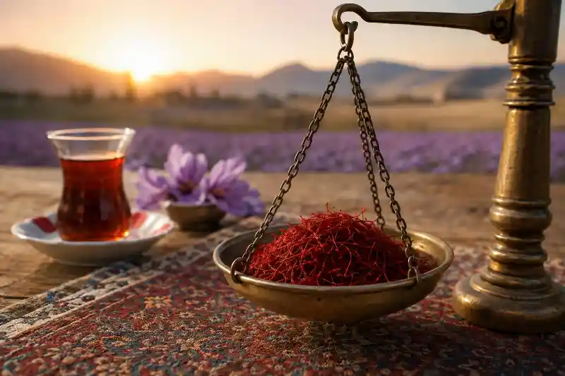 قیمت یک گرم زعفران قائنات